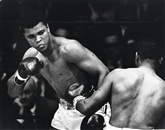 Muhammad Ali fighting Floyd Patterson at the Flamingo Hotel, Las Vegas