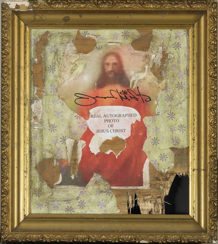 Real autographed portrait of Jesus Christ