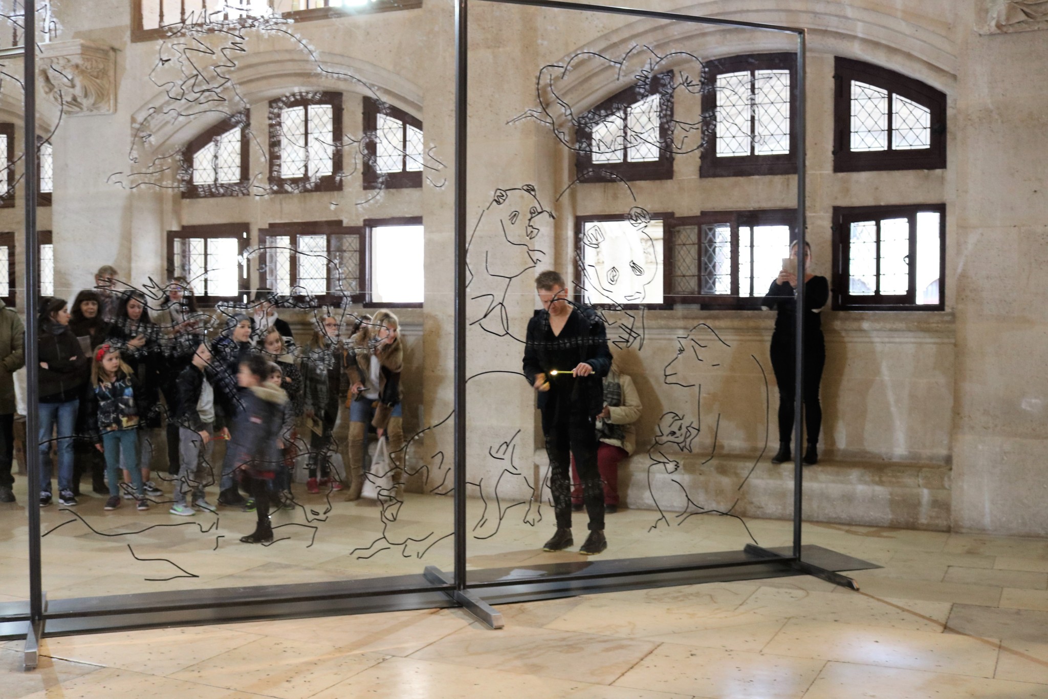 Mircea Cantor au château de Pierrefonds